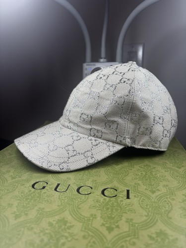 Gucci monogram silver lame - gucci,