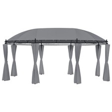 Gazebo with Curtains
