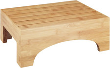 Sgabello Da Bagno in Bambù