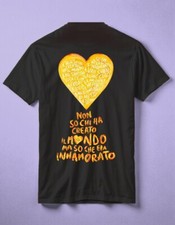 T-shirt Non so chi ha creato il mondo ma so che era innamorato  ALFA cantante