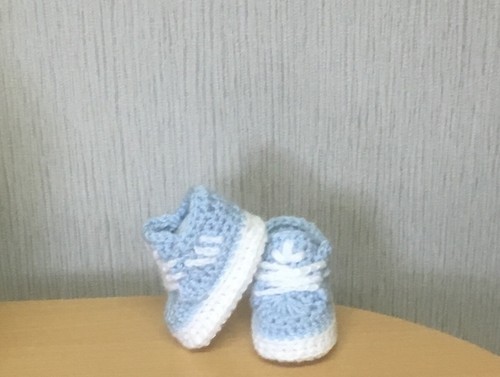 Scarpe bambino all uncinetto - scarpe,