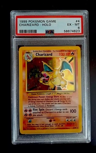 Charizard set base 102 - charizard, 6