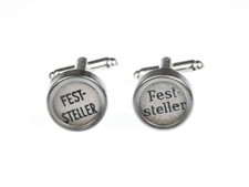 Fermacravatte Miniblings Vintage Bianco