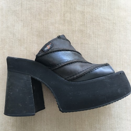 Rari zoccoli platform neri