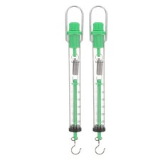 Bilancia a molla dinamometro cilindro bilancia meccanica portatile con gancio 2 pezzi