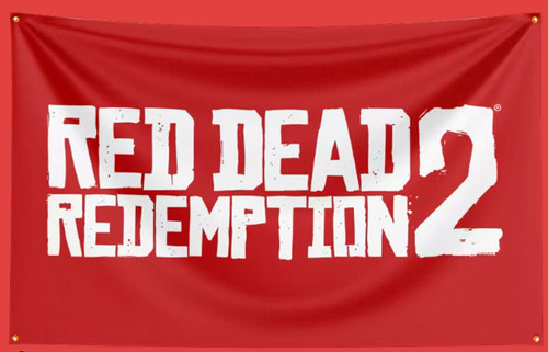 Bandiera red dead - red, redemption