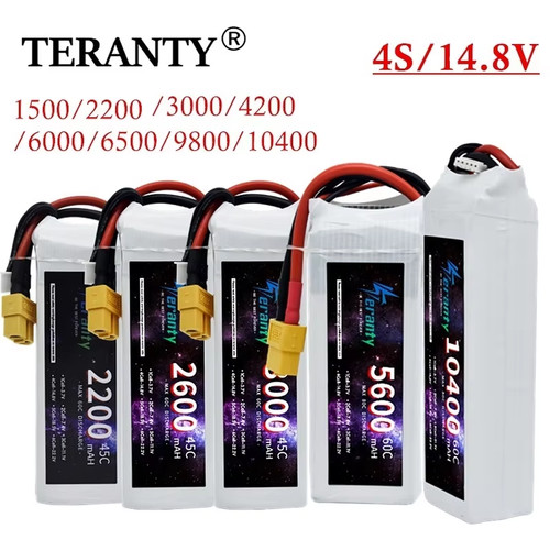 Batteria lipo 4s - 14.8v,