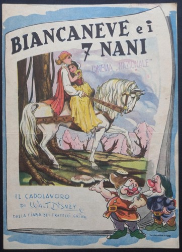 Biancaneve nani 1938 - biancaneve,