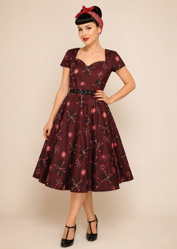 Misura bordeaux rosso - 8,