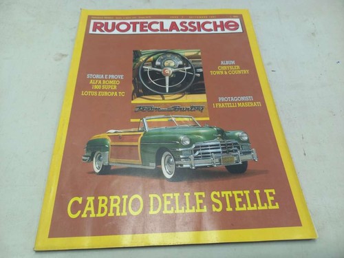Ruoteclassiche settembre 1991 - ruoteclassiche,