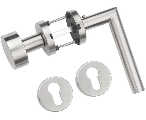 Maniglia argento acciaio - maniglia, inox