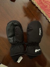 GUANTI MANOPOLE DA NEVE SCI BAMBINO/BAMBINA WED’ZE Stratermic Neri Tg 6 Anni