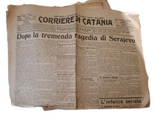 WWI Eccidio Sarajevo CORRIERE