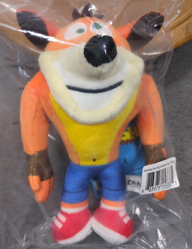 Crash bandicoot phunny - crash, plush