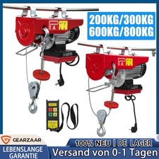 Verricello elettrico 230V con