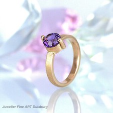 Anello 585 oro rosa - oro,