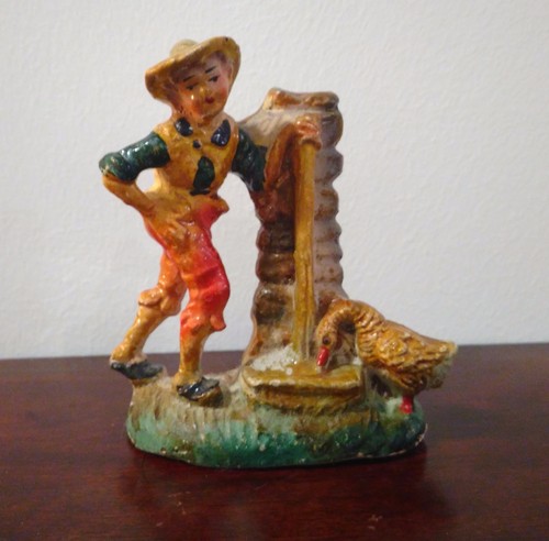 Antico pastore per presepe - ,