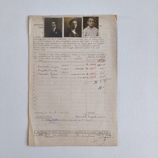 1929 Richiesta Buoni Trasporti