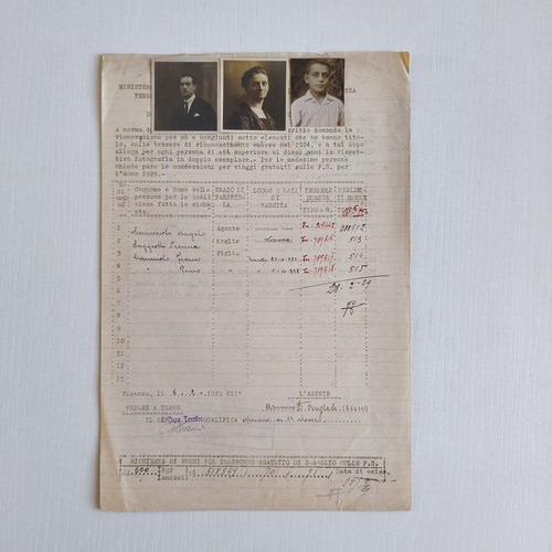 1929 richiesta buoni - richiesta, trasporti