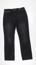 Jeans donna Stradivarius nero