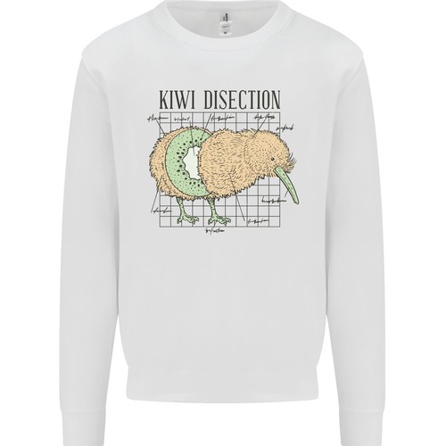 Divertente kiwi frutto - frutto, uccello