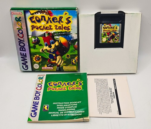 Conker pocket tales gbc - pocket,