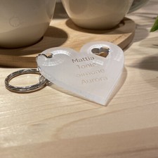 Portachiavi Satinato A Forma