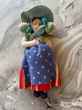 Bambola italiana feltro - italiana,