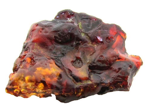 Ambra naturale rossastra