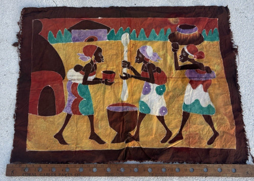 Insegna vintage africana batik - insegna,