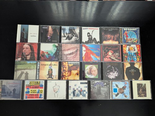 Lot cds 90s rock pretenders - 25,