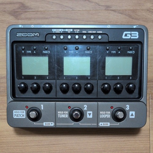 Zoom multieffects pedale - g3,