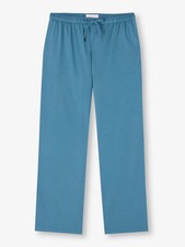 PANTALONE LOUNGE UOMO DEREK ROSE - MEDIUM - MODAL - PREZZO DI LISTINO. £185 - BASILEA ACCIAIO BLU