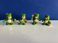 ANGELORSO VERDE LOTTO 4 PVC GREEN MINI FIGURE IN PLASTICA VINTAGE ANNI 80 RARI