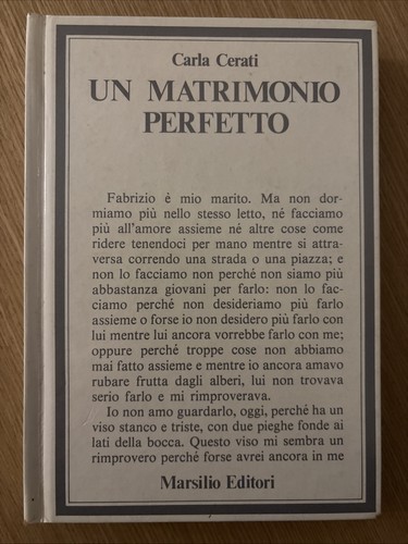 Matrimonio perfetto carla - un,