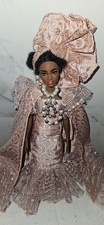 Barbie bambola culturale caraibica africana fatta a mano quercia