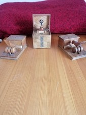 Tre Scattole Con Ucello Distributore Di Sigarette Vintage.