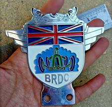 Distintivo auto vintage BRDC