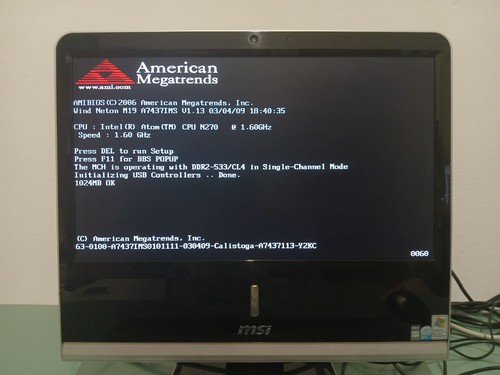 Ali one 6633 intel - pc,