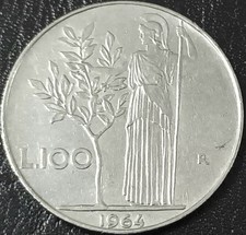 Italia moneta repubblica 100 - moneta,
