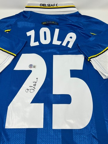 Maglia gianfranco zola firmata - gianfranco,