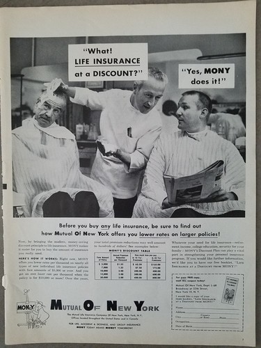 1960s mony mutual life - mony,