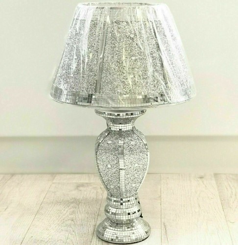 Lampada tavolo argento - da,