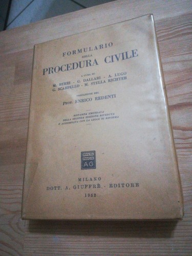 Formulario della procedura - formulario,