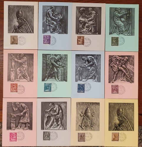 Vaticano 1966 12 cartoline - -,