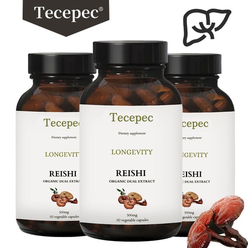 Fungo reishi 500mg doppio - fungo,