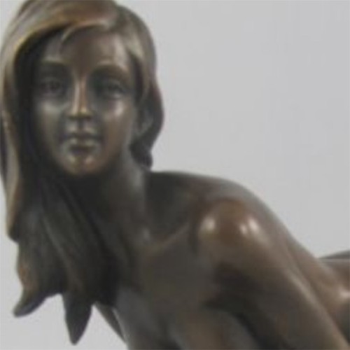 Statua bronzo donna - statua,