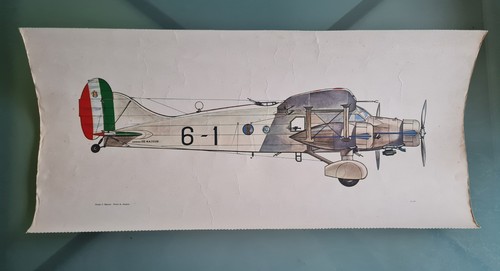 Aereo caproni 133 stampa - caproni, ca.