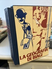 LA GEOGRAFIA DI BIAGI COFANETTO 8 VOLUMI RIZZOLI 1975