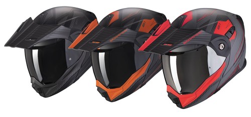 Casco pieghevole scorpion adx - casco,